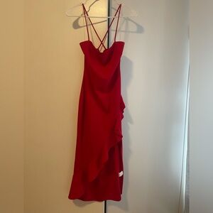 Pretty red dress that I never got to wear